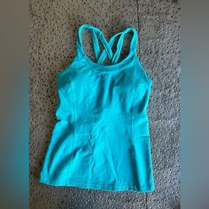Teal Lulu Yoga Top